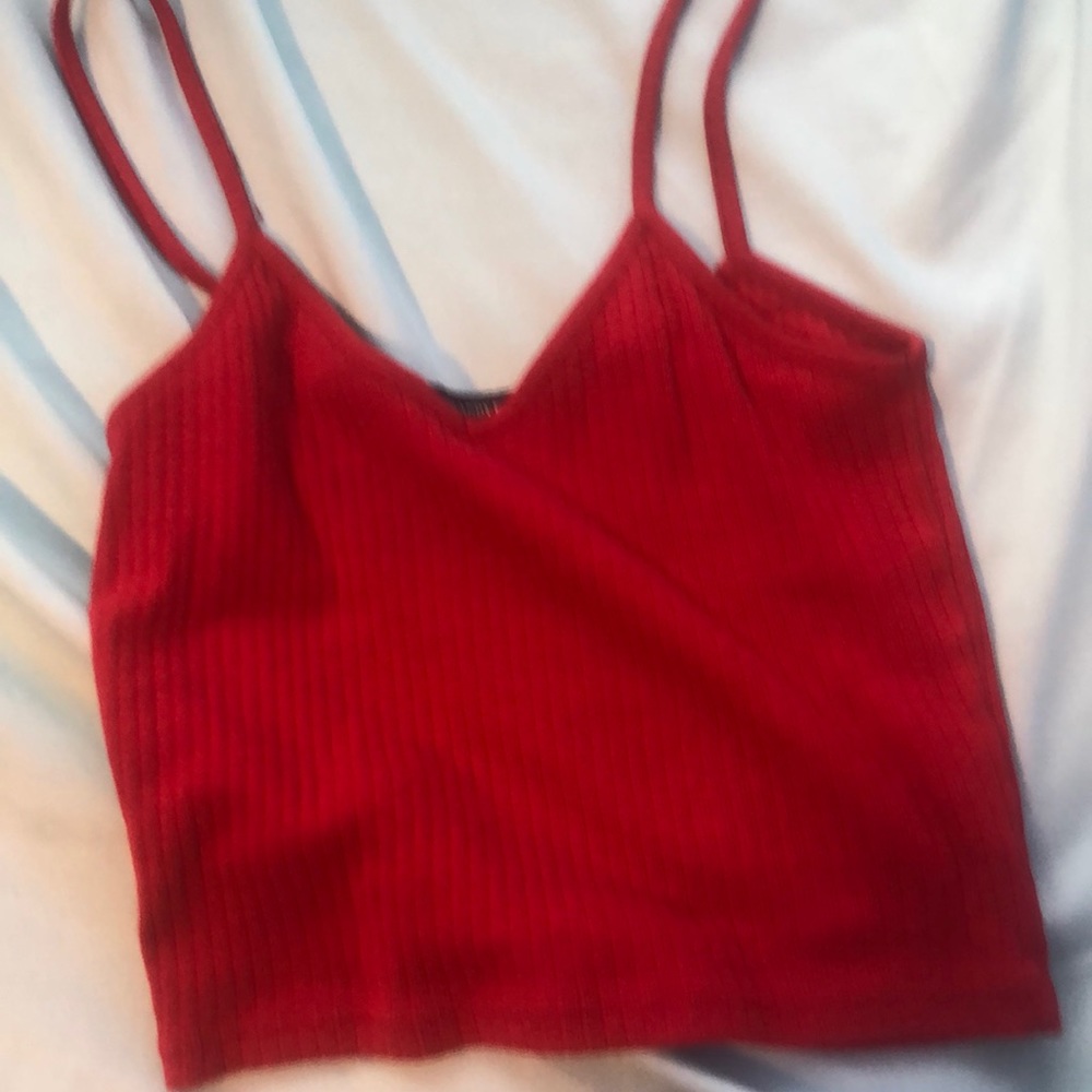 Brandy Melville Red Tank Top!!